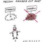 Hommage à Nelson Mandela - Dessin de Chimulus