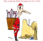 Sombre Noël en Syrie - Dessin de Cambon