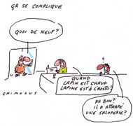 Tambouille présidentielle - Dessin de Chimulus