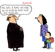 Théorie du genre : cette rumeur qui affole les parents d'élèves - Dessin de Cambon