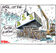 JO Sotchi 2014 : c'est la fin - Dessin de Mutio
