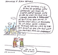 Le cinéaste Alain Resnais est mort - dessin de Chimulus