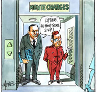 Pacte de responsabilité : le Medef reste intransigeant - Dessin de Mutio