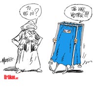 Elections en Afghanistan : un test concluant malgré des irrégularités - Dessin de Mutio