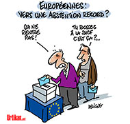 Votez dur, votez mou... mais votez dans le trou ! - Dessin de Deligne