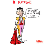 Manuel Valls met en garde le PS : «La gauche peut mourir» - Dessin de Cambon