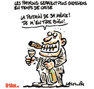 Sois poli si t'es pas joli... - Dessin de Lacombe