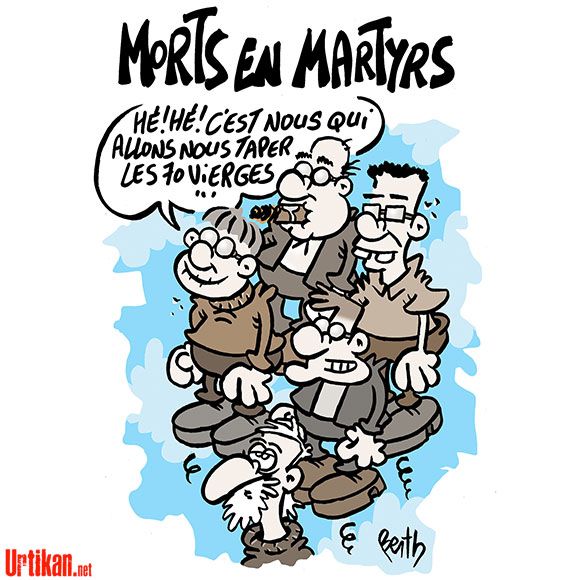 Charlie Hebdo : la suite - Dessin de Berth