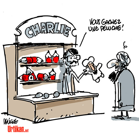 #JeSuisCharlie : Résumé de la semaine - Dessin de Deligne