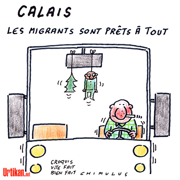Migrants à Calais: «La route est dangereuse, mais je veux essayer»