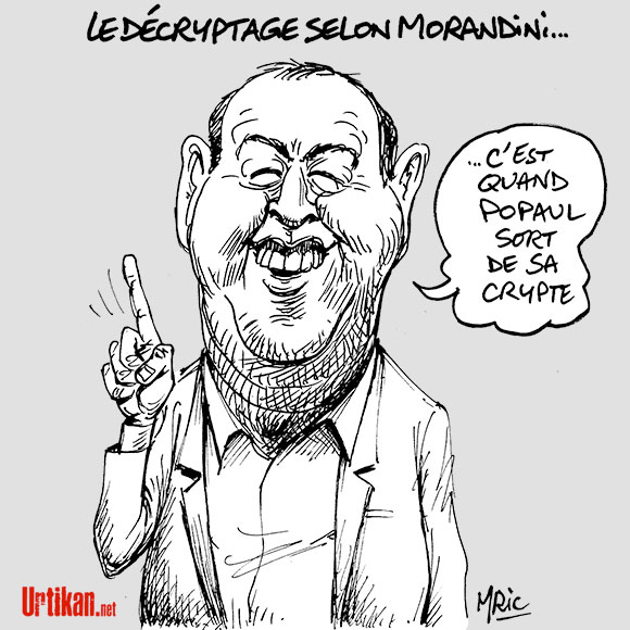 Affaire Jean-Marc Morandini : le conflit s'enlise à iTélé - Dessin de Mric