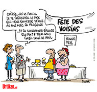 Des Comportements Qui Gachent La Fete Des Voisins Dessin De Deligne Urtikan Net