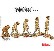 Faut-il faut créer l'infraction de féminicide ? - Dessin de Mutio