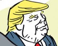 L’imprévisible Trump complique la lutte contre le virus - Dessin de Mutio
