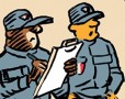 Le difficile dialogue sur les contrôles policiers - Dessin de Mutio