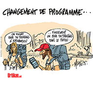 Cet été, des vacances en France… avec prudence - Dessin de Mutio