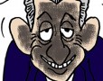 Invité de quotidien : les « singeries » de Sarkozy - Dessin de Cambon