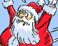 Le Père Noël aurait été vacciné - Dessin de Mutio
