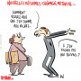 « La réforme des retraites est une nécessité », affirme Emmanuel Macron - Dessin de Sié