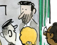 Sécurité des écoles : des mesures immédiates - Dessin de Cambon