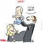 Emmanuel Macron nomme Michel Barnier comme Premier ministre - Dessin de Sié