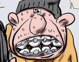 Tueur à gages de 14 ans à Marseille - Dessin de Sié